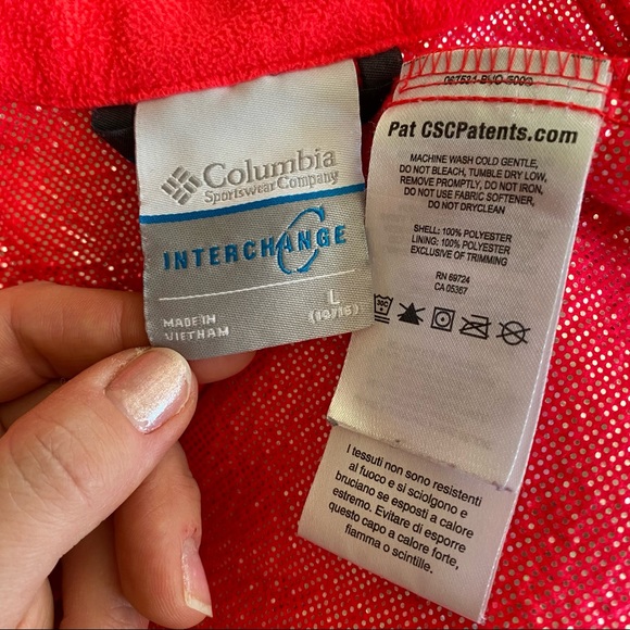 Girls Columbia Omni Heat Jacket Size Large 14-16 - Picture 5 of 6